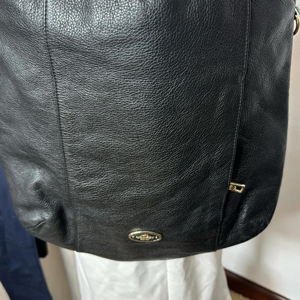Coach Pebble Leather Shoulder Bag Large CP5163A
